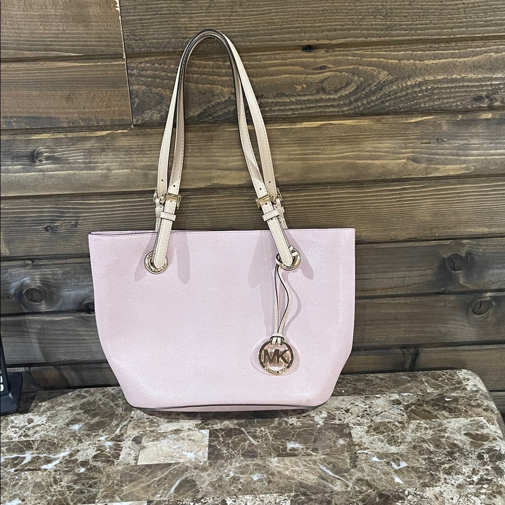 Michael Kors Light Pink Tote Bag